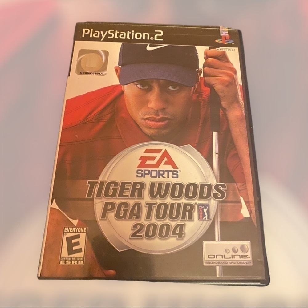 𝅺PLAYSTATION2 Tiger Woods PGA tour 2004